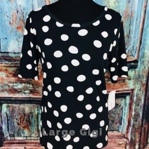 Large LuLaRoe Gigi Top NWT